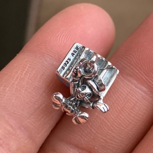 NWOT Jiminy Cricket and Umbrella Dangle Charm Sterling Silver 925 - Picture 9 of 10